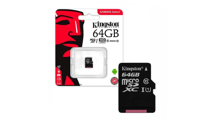 Карта памяти kingston 64gb